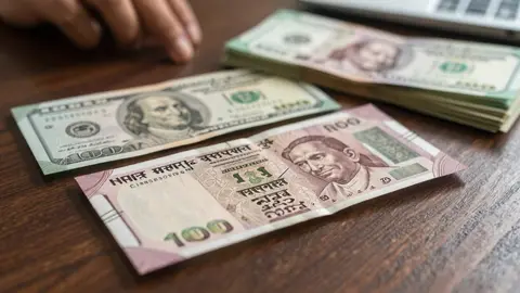 डॉलर के मुकाबले रुपया मजबूत, 1 डॉलर = 95.59 रुपये
