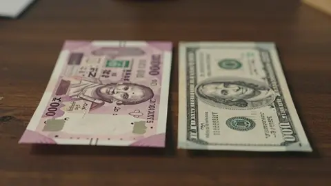 डॉलर के मुकाबले रुपया कमजोर, 1 डॉलर = 95.96 रुपये